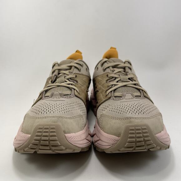Hoka One One Anacapa Low Hiking Sneakers Womens Size 8.5 Oxford Tan/ Peach Whip - Picture 2 of 9
